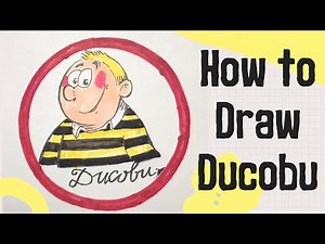5 Minute Challenge (real time) | How To Draw Ducobu | art for kids