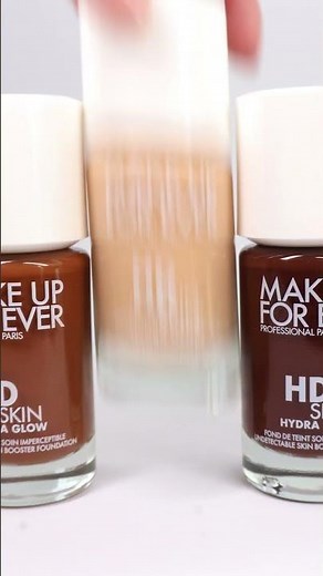 DISCOVER OUR SKINCARE-BASED FOUNDATION, HD Skin Hydra Glow #MAKEUPFOREVER