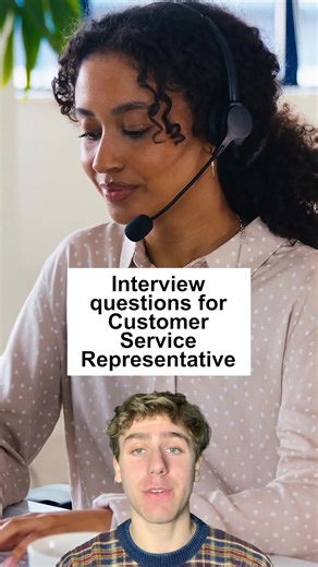 Interview questions and skill requirements for Customer Service Representatives. #customerservicerepresentative #interviewquestions #interviewpreptips #interviewpractice #jobinterview