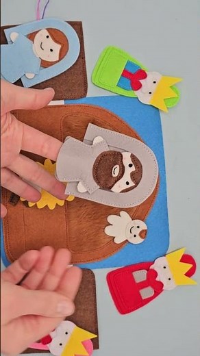 DIY Nativity Scene Quiet Book Page – Step-by-Step Guide!