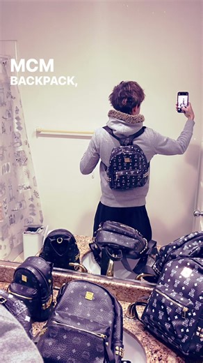 Selling MCM backpacks DMDMDM #fyp #foryou #foryoupage #mcm #selling