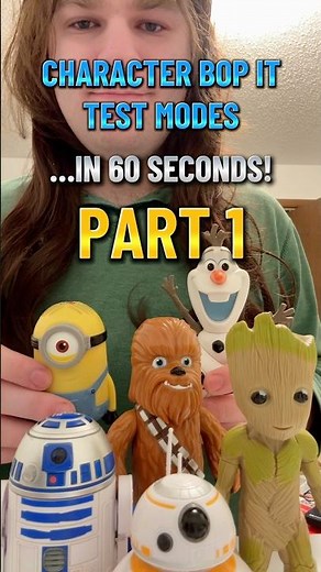 How to Access Character Bop It Test Modes… in 60 Seconds! (Part 1 of 2)