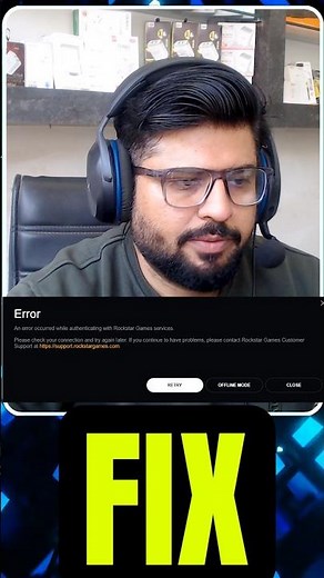 GTA 5 Rockstar Services Authentication Error Fix 😱 | Online Login Problem (100% Working)