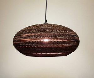 Lasercut Cardboard Lampshade