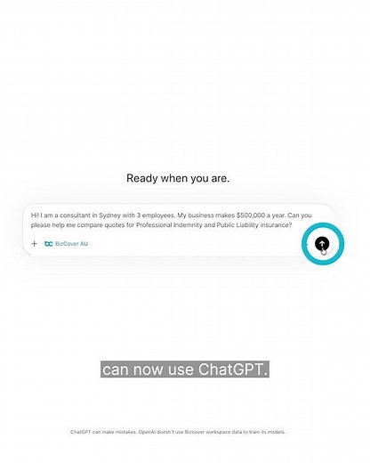 BizCover Releases the First ChatGPT Business Insurance App Globally