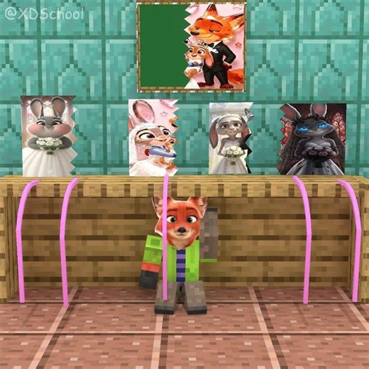 Which image should Nick Wilde choose to complete his picture? 🤔🤔