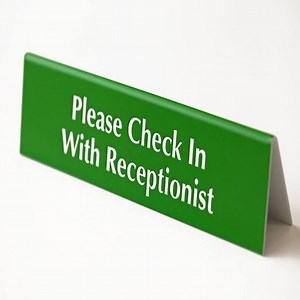 [Hot Item] Check out Sign Check in Sign Wall Interior Wayfinding Signage for Airport Directions