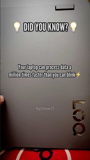 Your Laptop Is Faster Than You Think⚡| Tech Shorts 💻 #Shorts #LenovoLOQ