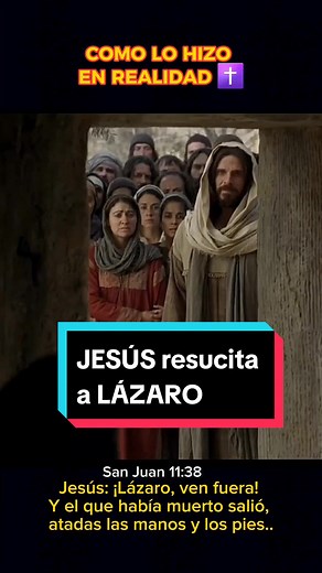 JESÚS Resucita a LÁZARO: Un Milagro Bíblico