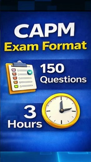 CAPM Certification in 15 Seconds #capm