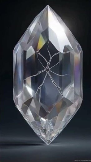 Crystal Diamond Explosion in Ultra Slow Motion #fypシ