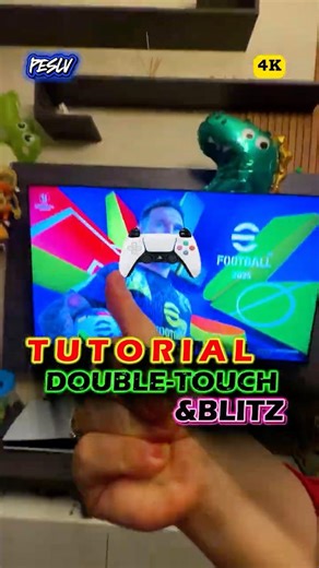 eFootball 2026 - Tutorial For Double Touch and Skill "Blitz Curler" #shorts #efootballtutorial