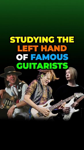 Mastering Left-Hand Techniques of Famous Guitarists