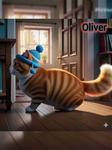 From Sad to Silly: Oliver'$ Mini Story #cat #oliver #love #catloves #foryou #youtube #youtubeshorts