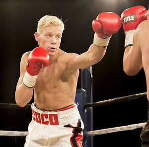Emerging young boxer back in the ring with a mission