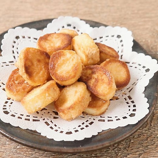 お麩で簡単 コロコロきな粉ラスク 作り方・レシピ | クラシル