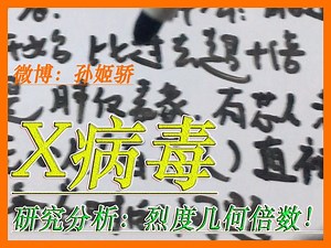 【X病毒】【烈度几何倍数！】【入肺部仅仅是表象】【研究分析2️⃣】X疾病与免疫系统攻击原理和初步防护（应对策略第一篇）【微博孙姬骄】