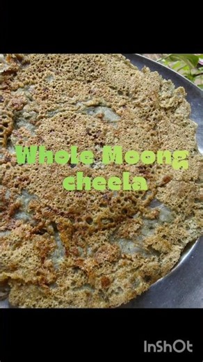 Green moong dal chilla | whole moong chilla | weight loss vegetarian recipe | breakfast recipes
