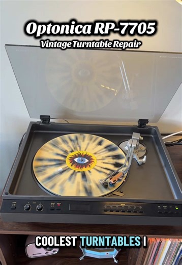 Restoration of the Vintage Optonica RP-7705 Record Player