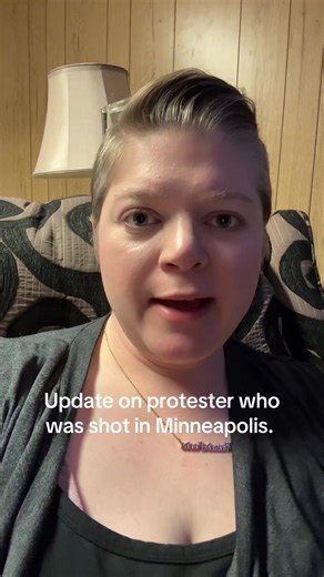 Update on protester who was shot today by the ICE agent.