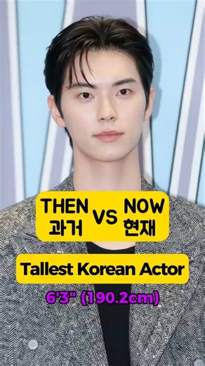 Top 7 Tallest Korean Actors Over 6'3" (190cm+) — Then vs Now 😳