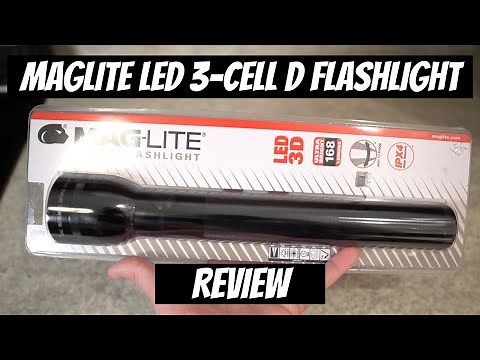 Is It The BEST Maglite Flashlight? (Maglite LED 3-Cell D Flashlight Review)