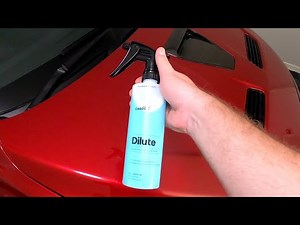 How I Mix My Own Quick Detail Spray And Save Money | Carpro Ech20