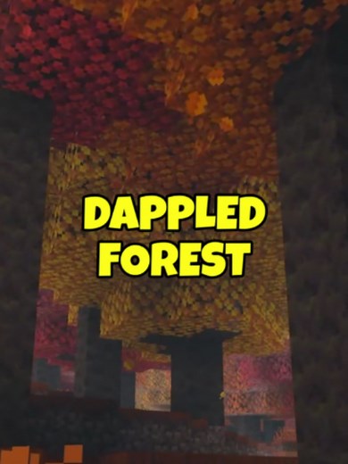 New Dappled Forest Biome & Wool Stairs in Minecraft Update