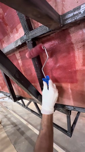 Preventing Print Through in Composite Boat Building