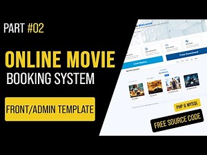 02 - Set up Admin/Front Template in PHP 2023 | Online Movie Booking System in PHP/MYSQL | Urdu/Hindi