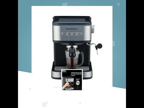 Morphy Richards Impresso Coffee Making Machine|Upto 20 Bar Pressure Rich Espresso Coffee Maker|Mi...