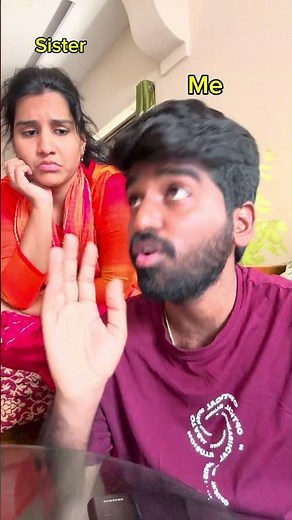 Brother vs Sister Exam Advice 😂📚 Relatable Sibling Moments #shorts