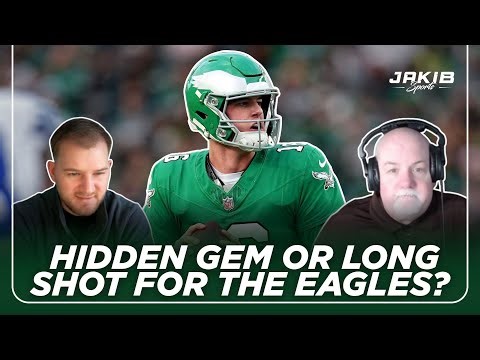 Tanner McKee has thrown just 88 passes in the NFL — but is he the right fit for the Eagles' new West Coast offense? Zander and John Mac debate the QB room, McKee's potential, and what it means for Jalen Hurts. ━━━━━━━━━━━━━━━━━━━━━━━━━━━━━━ 🦅 SUBSCRIBE for daily Eagles coverage → https://www.youtube.com/@JAKIBSports?sub_confirmation=1 ✂️ CLIPS CHANNEL: https://www.youtube.com/@JAKIBClips?sub_confirmation=1 🌐 WEBSITE & ARTICLES: https://jakibsports.com 🎧 APPLE PODCASTS: https://podcasts.apple.