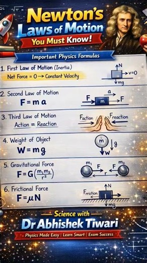 📘 50+ Important Physics Formulas Every Student Must Know | Quick Revision for Boards, NEET & JEE