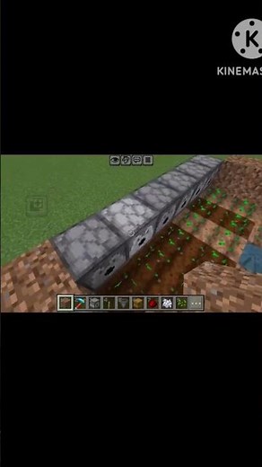 how to make automatic wheat farm in Minecraft#minecraft #gaming #ytshorts
