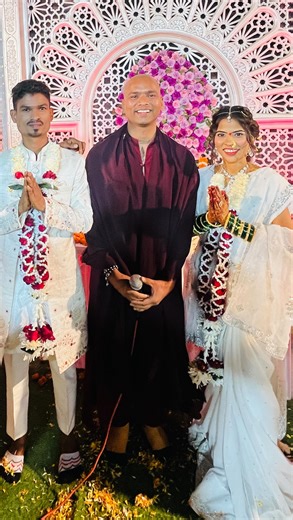 Bhante Kashyap Lee on Instagram: "Vishal Weds Aruna 🫂❤️ . . . #buddhistwedding #buddhistweddingceremony #buddhist #buddhistpride #buddhism #jaybhim #buddhistpeople #ambedkarite #bhantekashyaplee #kashyaplee #358"