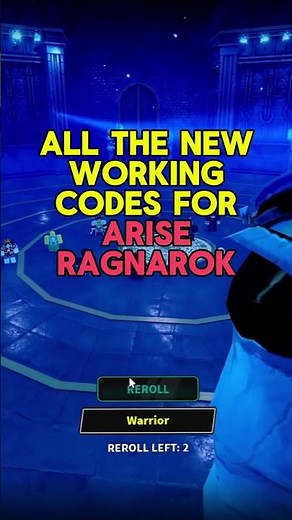 All New Codes in Arise Ragnarok Roblox