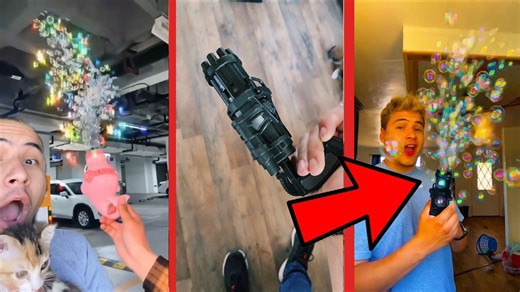 Gatling Bubble Gun – The Ultimate Summer Toy!
