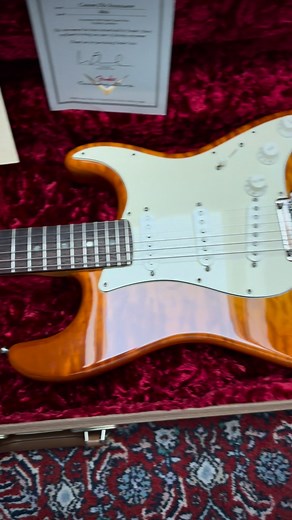 74K views · 1.8K reactions | FENDER CUSTOM SHOP Deluxe Stratocaster,...