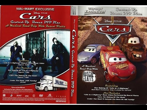 Opening to Cars: Geared-Up Bonus Disc 2006 (Walmart exclusive) DVD | Blue'sClues&TheWigglesFTW