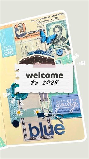 Welcome to 2026 ✨ A year of slower pages. Stories told softly. Creativity without expectation. If you’re here to document life beautifully — not perfectly. To create without rules, guilt, or comparison. To let your journal hold real moments, changing seasons, and quiet joy… I’m so glad you’re here. Let’s make this a year of meaningful pages and gentle creativity 🤍 | Hannah Stone