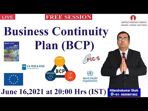 Business Continuity Plan (BCP)