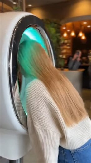 Long Hair Disappears Inside the Machine 😱 | Ultra-Realistic AI Haircut Transformation