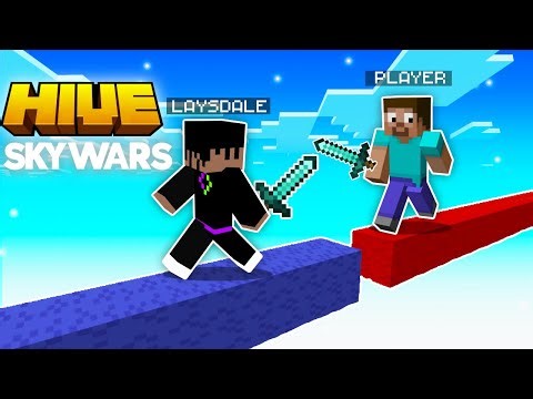 I Played Minecraft Hive Sky Wars For The First Time