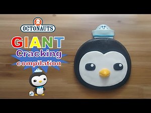 GIANT Octonauts Peso clay cracking compilation 거대 옥토넛 페이소 점토 부수기 편집위주