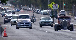 Lompoc police car show