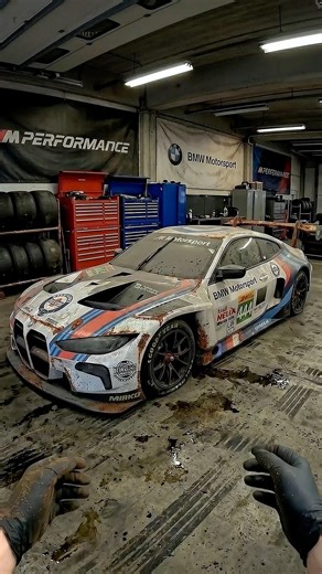 Rusty BMW M4 Restored to Perfection 😱🔥#carrestoration #bmwm4