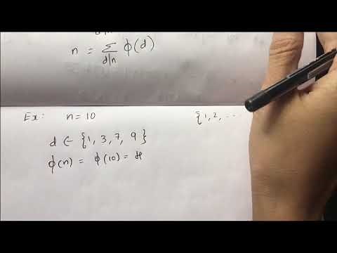 Properties of Euler’s Phi function