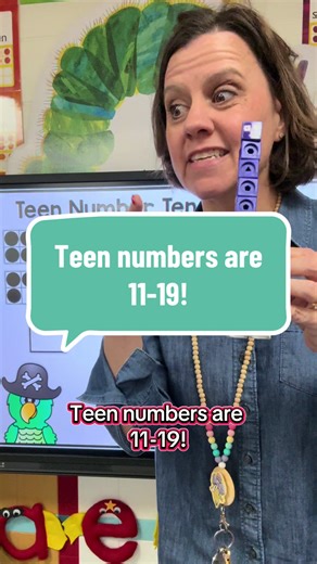 Engaging Teen Numbers in Kindergarten