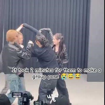 2 minutes to make a group pose 😂😭 ★#ALLDAYPROJECT #올데이프로젝트 #더블랙레이블 #THEBLACKLABEL #BAILEY #베일리 #kpop